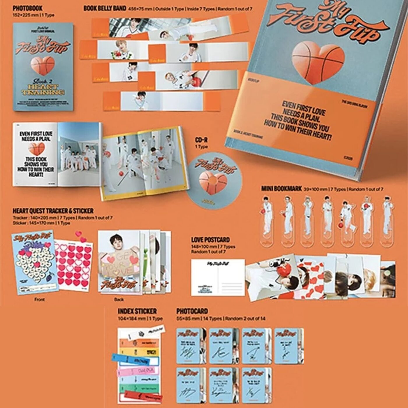 KickFlip - 3rd Mini Album [My First Flip] (Standard Ver.) +